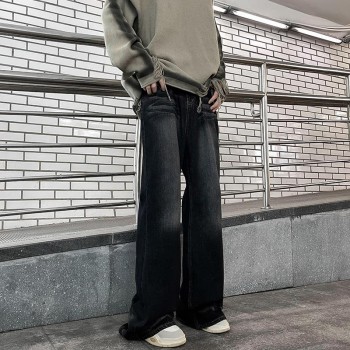 Autumn and winter American high street jeans for men, trendy brand personality high casual pants G703/P48