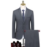 2023 Autumn New Middle-aged Suit Men's Suit Korean Style Slim Casual Suit Men's Jacket Thin Style Handsome Trendy