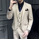 23 spring new men's suit solid color business formal suit Korean style suit men's suit A311-SJT9888-P265