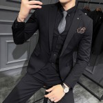 23 spring new men's suit solid color business formal suit Korean style suit men's suit A311-SJT9888-P265