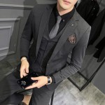 23 spring new men's suit solid color business formal suit Korean style suit men's suit A311-SJT9888-P265