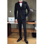 2024 Autumn New Suit Suit Slim Casual Business Large Size Work Suit Men's Dress SJT9982-P285