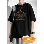 Ice oxygen imitation cotton short-sleeved men's Hong Kong style summer loose men's t-shirt versatile casual TC3135RK06-P20 control 45